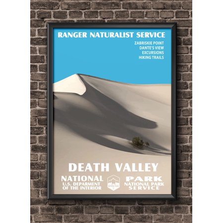 Poster Death Valley National Park Poster -UNFRAMED