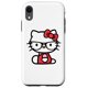 thumbnail image 1 of Funda para iPhone XR Hello Kitty con diseño de lentes de nerd, 1 of 3