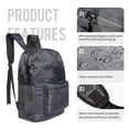 thumbnail image 3 of Mochila de 20 litros, ligera, plegable y resistente al agua, 3 of 9