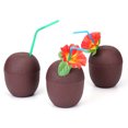 thumbnail image 4 of Yuarrent Copa de bebida de piña para fiesta hawaiana, copa de coco con forma de fruta de plástico, decoración de fiesta de cumpleaños en la Kits de decoración para fiestas, 4 of 6