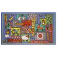 thumbnail image 1 of Tapis rectangle amusant pour enfant Oh Bébé multicolore nylon, 1 of 2