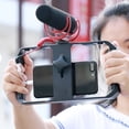thumbnail image 3 of Decodeary Mobile Phone Camera Cage Cold Shoe Mount Photo Handheld Adjustable Stabilizer Cellphone Holder Accessory, 3 of 6