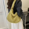 thumbnail image 3 of Bolso Mano Nube Ygjytge para Mujer Bolso Hombro A La Verano Amarillo, 3 of 8