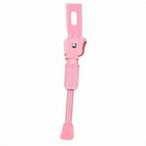 Vsenkes 2xKids Bike Kickstand Foot Alloy Cycling Accessories Sturdy Kick Stand pink 18inch