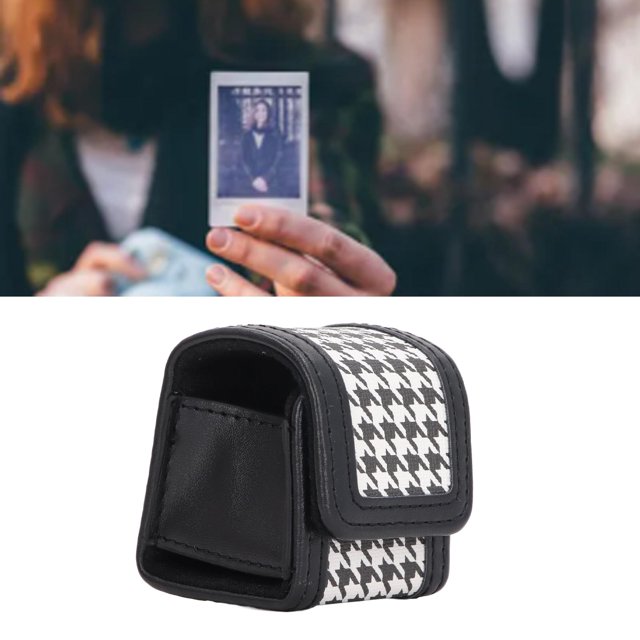 Estuche para CámaRa Pal, Bolso para Cámara Instantánea para Pal, Estuche Protector Y Portátil Con Correa de Mano, Bolso Organizador Digital Portátil, Estuche de Cuero