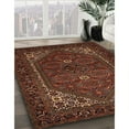 thumbnail image 3 of Ahgly Company Machine Washable Indoor Rectangle Traditional Sienna Brown Area Rugs, 2' x 3', 3 of 7