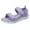 Purple, variant on TOWED22 Toddler Girls Sandals Little Girls Kids Summer Shoes Comfort Soft Sole Bowknot Sandals（Green,1.5）