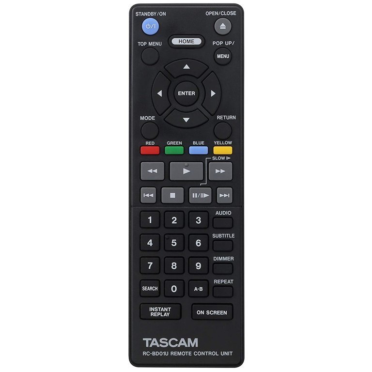 TASCAM BD-01U Rackmount Blu-Ray Player - Walmart.com