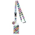 thumbnail image 1 of Lanyard Grateful Dead Tie-Dye Dancing Bears con soporte para identificación, 1 of 5