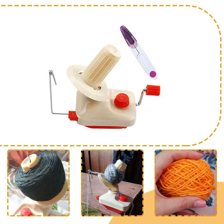 Tssuoun Yarn Winder Practical Crocheting Machine Multifuctional