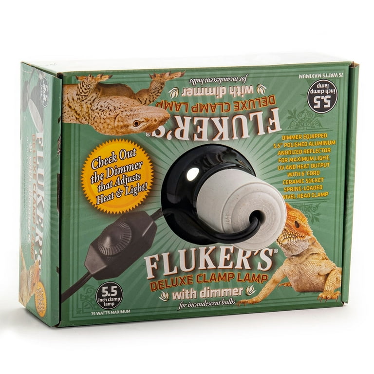Flukers deluxe clamp lamp setup hot sale