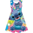 thumbnail image 1 of Vestidos de princesa de Disney, vestido de punto, vestido informal de dibujos animados para niñas, Disfraces de Halloween para niños, vestidos de Stich 1-10 Y disfraces 3T Gao Jinjia LED, 1 of 2