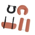 thumbnail image 5 of Dualoai Face Cradle with Pillow for Massage Table Soft Complete Set Massage Headrest brown, 5 of 8