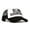 Black/White, variant on Gone Squatchin' Unisex-Adult Trucker Hat -One-Size Green/White Bobo Cap