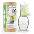 thumbnail image 1 of Extractor de leche manual Haakaa, de silicona, 150 ml, color blanco, 1 of 9