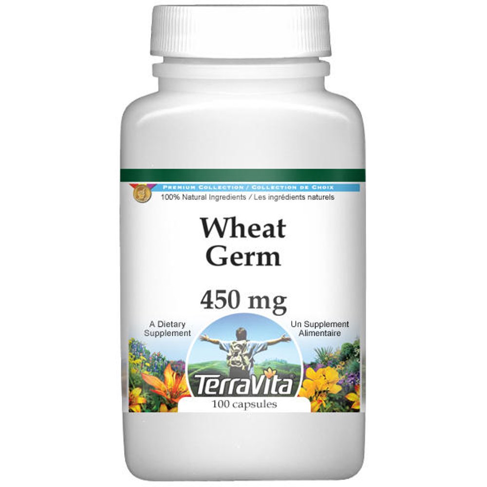 Wheat Germ 450 mg (100 Capsules, Zin 521620) 3Pack