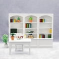 thumbnail image 2 of Weiweiguan 1pc Creative Mini Bookcase Practical Mini Cabinet Pretty Doll House Bookcase, 2 of 6