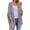 Purple, variant on Viikei Cardigans for Women Plus Sizes Summer Cardigans for Women Womens Ladies Solid Open Front Soft Chunky Pocket Long Sleeve Coat Outerwear Cardigan