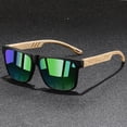 thumbnail image 4 of Typpkmm Fashion Vintage Square Square Frame Sunglasses Men Women Fishing Driving Man Brand Designer Sun Glasses Uv400 Eyewear, 4 of 7