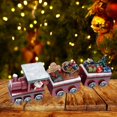 thumbnail image 4 of 1 pieza de figuras de Papá Noel Mini año Nuevo Resina linda Artesanía de Nad Decoración Adornos Miniaturas Escultura para , estantería, - Tren (pequeño) Sunnimix Estatua de Santa Cláusula, 4 of 8