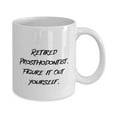 thumbnail image 2 of Gag Prosthodontist, Retired Prosthodontist. Figure It Out Yourself, Epic 11oz Mug F Colleagues From Boss, 2 of 2