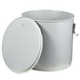 thumbnail image 4 of EDTara Fryer Grease Bucket 8 Gal, Fryer Oil Bucket with Lid, Oil Disposal Caddy w/Rust-Proof Coating, Coated Carbon Steel Oil Filter Pot with Caster Base, 4 of 8