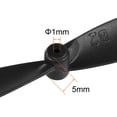 thumbnail image 3 of Hélices RC Únicas Bargains 55mm CW CCW 2-Palas Rotor Principal Negro 2 Pares, 3 of 3