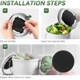 thumbnail image 5 of Genligt Activated Carbon Filters Compatible with Countertop Bin Most Kitchen Compost Bins, 12 Pack Charcoal Filters, 5 of 5