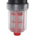 thumbnail image 4 of Irrigation Water Pump Filter Fine Mesh Double Layer Filtration High Flow Inline Strainer for Garden Lawn 25mm Connector (External 1inch Tube), 4 of 5