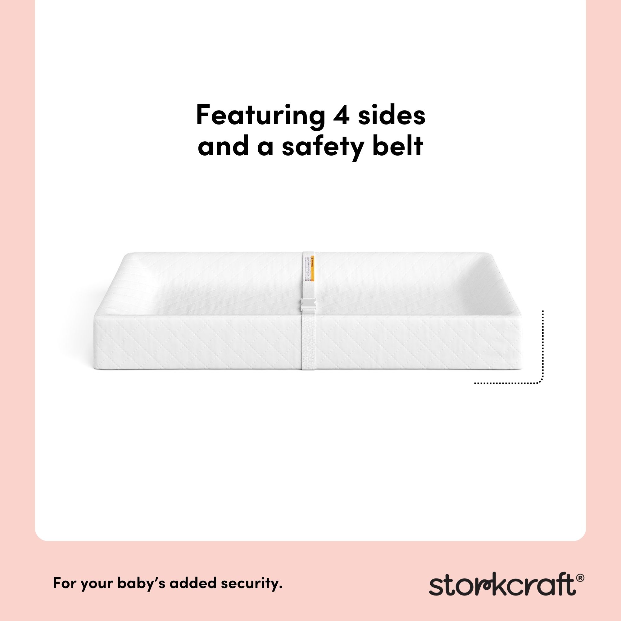 Storkcraft Nest 4-Sided Contoured Changing Pad photo 4