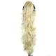 thumbnail image 5 of Pelucas con flequillo para mujer, peluca ondulada suelta, larga, con clip, rizada, con garra, cola de caballo, extensiones de cabello con clip, peluca ondulada., 5 of 5