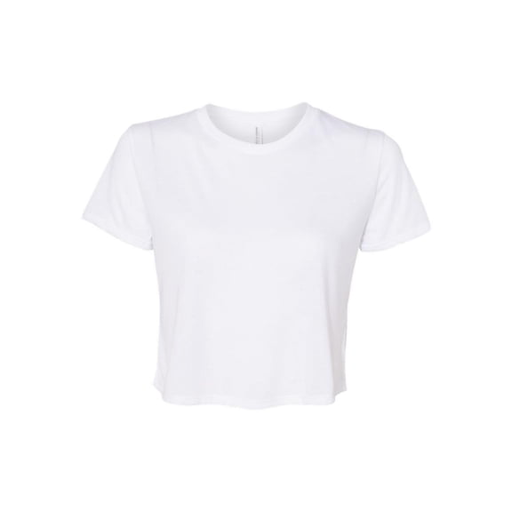 BellaCanvas Women's Flowy Cropped Tee