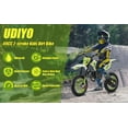 thumbnail image 5 of Dapmiu 49CC 2-Stroke Improved Dirt Bike&nbsp;- Redesigned Frame & Exhaust System, Waterproof Ignition & Smooth Disc Brakes, Green, 5 of 8