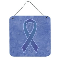 Carolines Treasures AN1208DS66 Periwinkle Blue Ribbon for Esophageal and Stomach Cancer Awareness Wall or Door Hanging