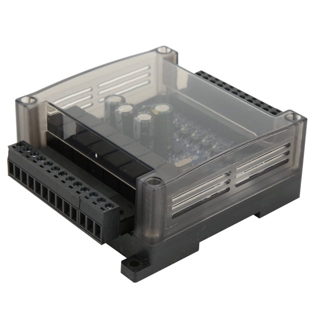 TTL communication interface Industrial Control Board 32nd CPU Programmable Logic Controller 12 Input 8 Output for Stepper Motor Controller Relay Output ANGGREK Otros