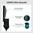 thumbnail image 3 of Uantc Shin Guards - Shin Guards with Ankle Protection Cushion Protection Reduce Shocks and Injuries - Kids Soccer Shin Guards with Adjustable Straps for Boys/Girls - Shin Guards Soccer Youth BlackM, 3 of 7