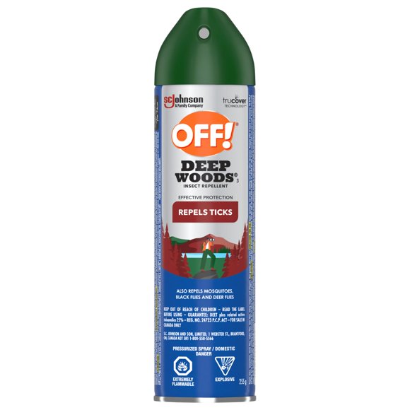 OFF!® Deep Woods® Tick Insect Repellent