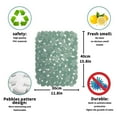 thumbnail image 2 of 2 PACK Textured Pebble Sink Mat/protector, Adjustable Kitchen Home Sink Pad, 15.7 in X 11.8 in, Dark Green, 2 of 10