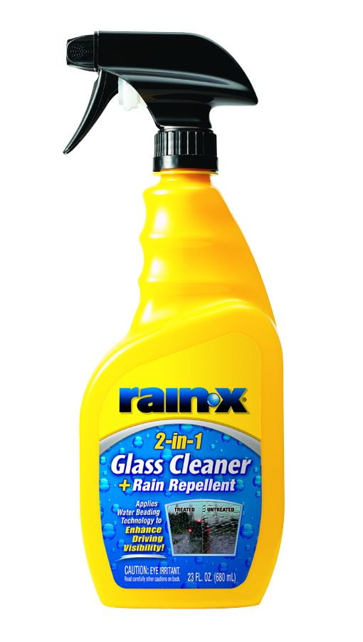 Rain-x Glass Cleaner + Rain Repellent, 23 oz - 5071268
