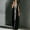 Black, variant on Morttic Women's Striped High-Neck Sleeveless Long Dress – Flattering Fit Casual Summer Vacation Maxi Dress Wine Red，L