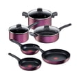 thumbnail image 1 of Batería de Cocina T-fal Ultimate G2789082 Morado 9 Pzas, 1 of 3