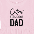 thumbnail image 4 of Inktastic Cuter Version of Dad Girls Baby Dress, 4 of 5