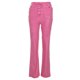 thumbnail image 5 of SAYOO - Pantalones de piel para mujer, ajustados, rectos, informales, a la moda, de cintura alta SAYOO  S-XL, 5 of 8