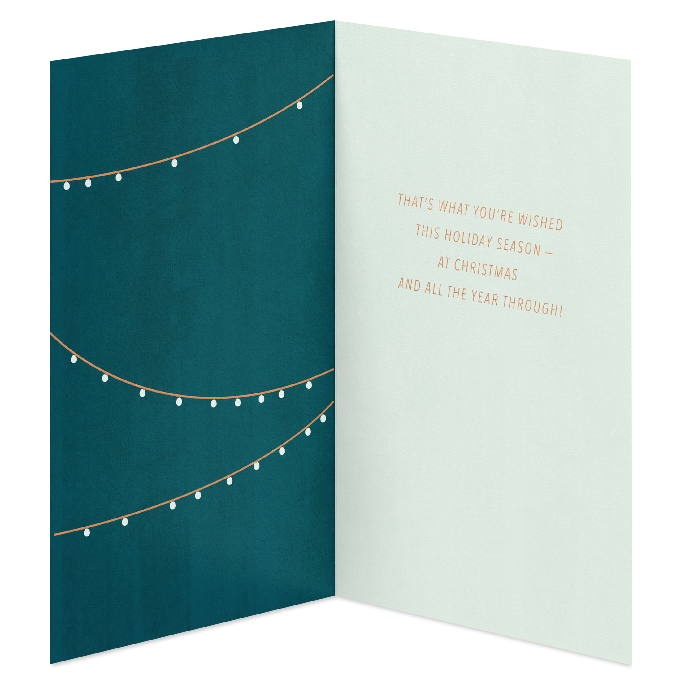 American Greetings Christmas Card (Wished This Holiday Season)