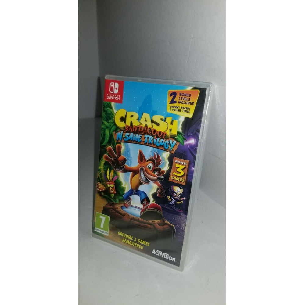 CRASH BANDICOOT N SANE TRILOGY FOR NINTENDO SWITCH UK REGION FREE