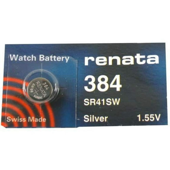 Renata 384 Silver Oxide Watch Battery Sr41sw