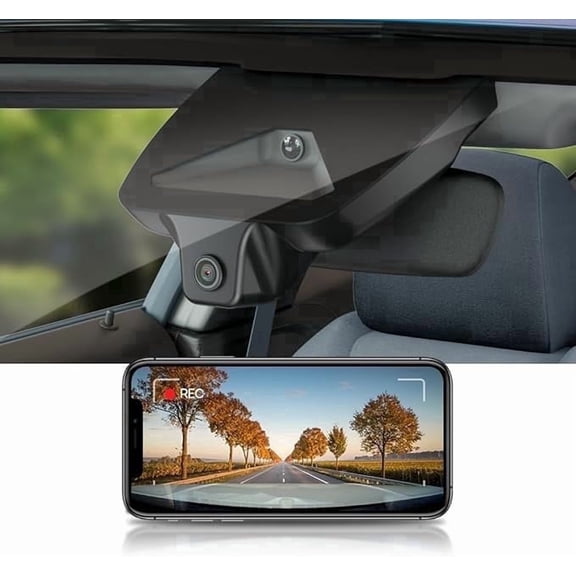 Fitcamx 4K Dash Cam for 2025 2026 Toyota Camry, OEM Factory Look WiFi Car Camera, Night Vision, 64GB Card