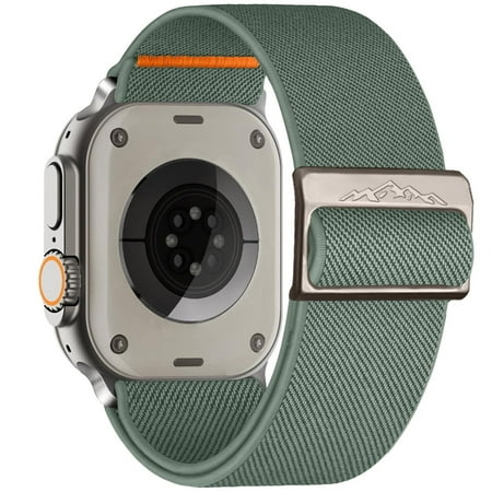 ALMNVO Spigen Lite Fit Ultra Band Designed Compatible with Apple Watch Band for iwatch Bands Apple Watch Ultra 2, Series 9 8 7 6 5 4 3 2 1 49mm 45mm 44mm 42mm 41mm 40mm 38mm Nylon Solo Loop