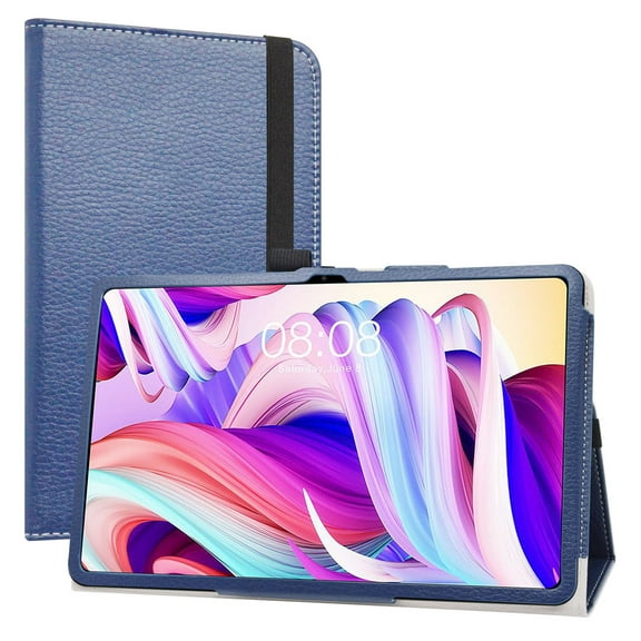 Labanema Compatible with TECLAST T40 Pro Case,TECLAST T40 Plus Case,PU Leather Folio 2-folding Stand Cover for TECLAST T40Pro /TECLAST T40 Plus 10.4" Tablet,Blue