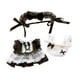 thumbnail image 2 of Conjunto de tocado y delantal para muñeco de peluche, accesorios de moda para fotos Para muñeca de 10cm, 2 of 9